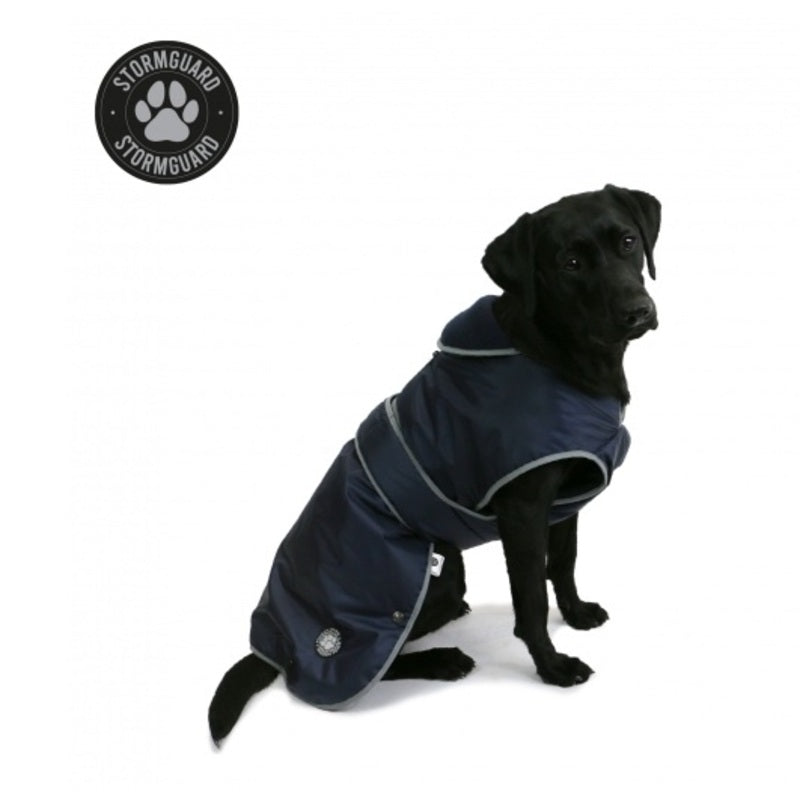 Ancol Stormguard Navy Blue Coat XSmall 25cm