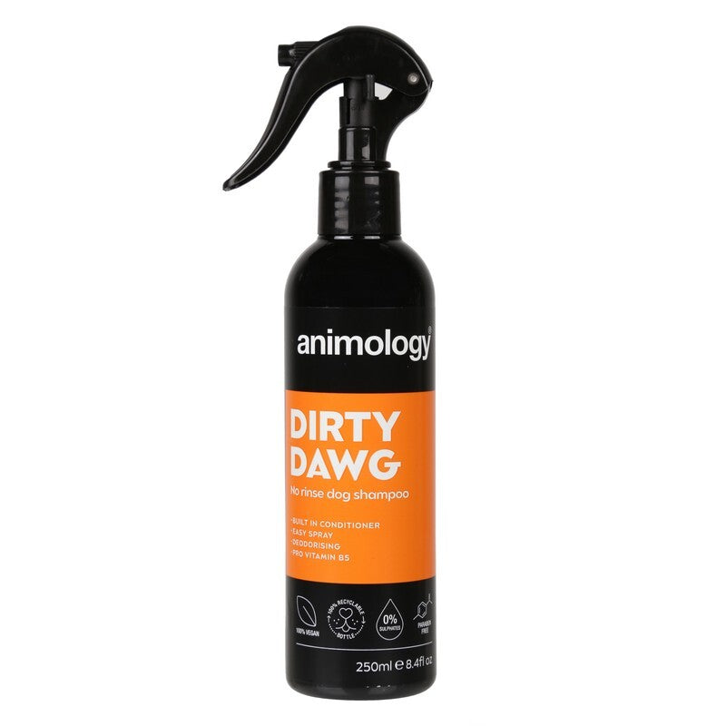 Animology Dirty Dawg No Rinse Dog Spray 250ml x 6