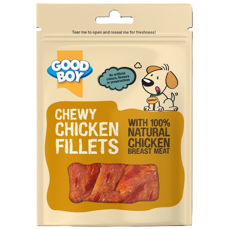 Good Boy Chewy Chicken Fillets 320g x 3