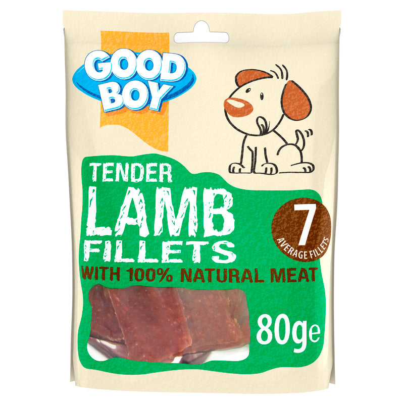 Good Boy Tender Lamb Fillets 80g x 10