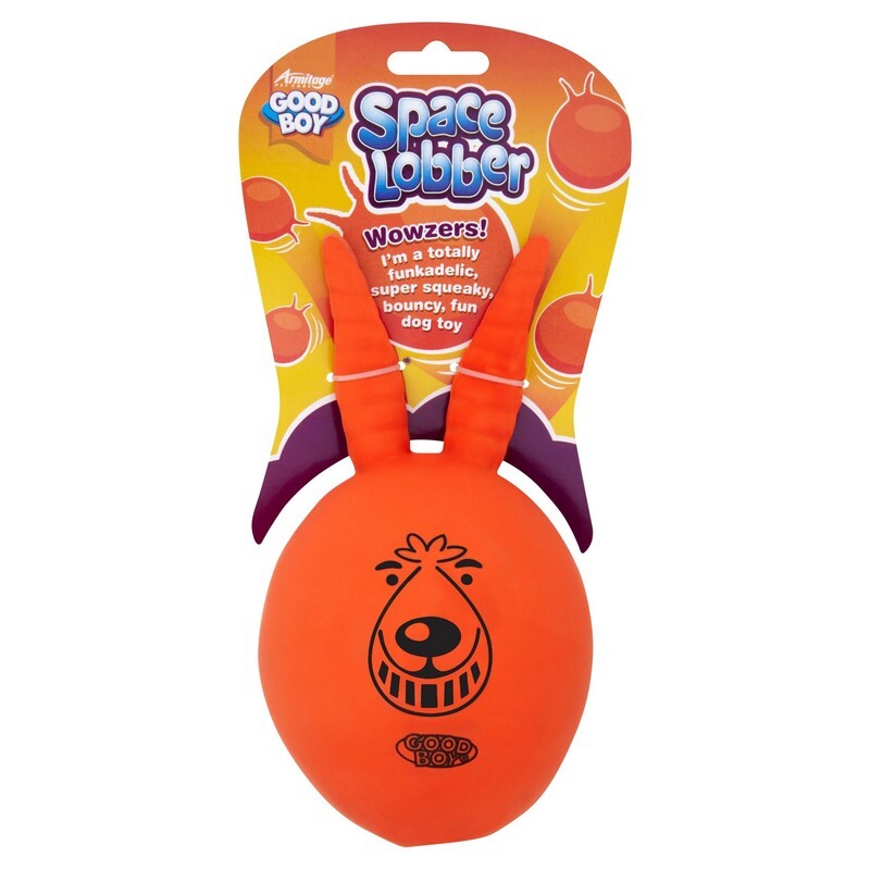Good Boy Space Lobber Squeaky Medium x 4