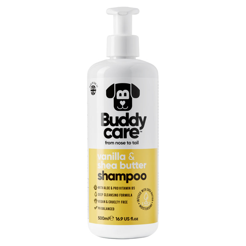 Buddycare Vanilla & Shea Butter Dog Shampoo 500ml