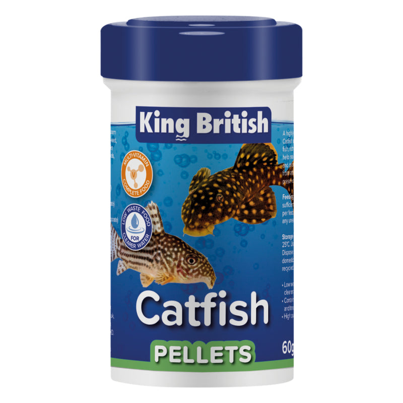 King British Catfish Pellets 60g x 6