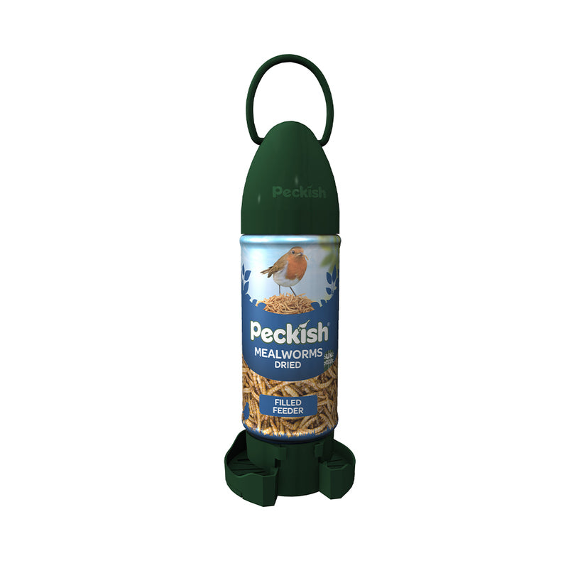 Peckish Mealworms Filled Feeder 90g