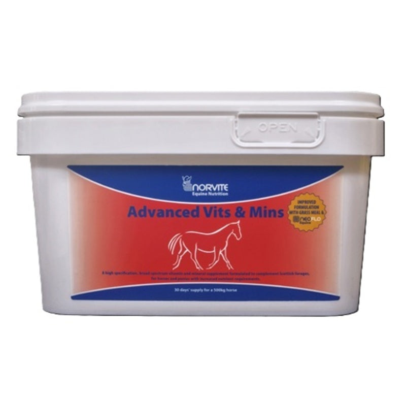 Norvite Equine Nutrition Advanced Vits & Mins Tub 3kg