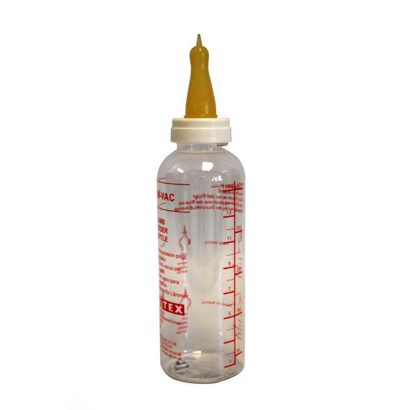 Net-Tax Lamb Feeding Non-Vac Bottle 500ml Large