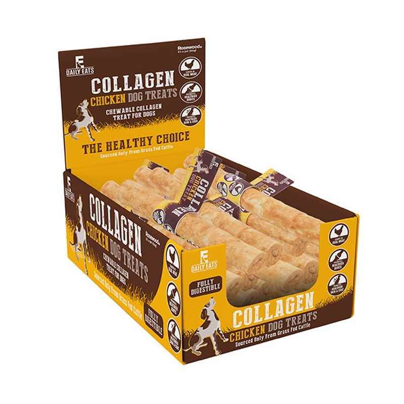 Rosewood Daily Eats Collagen Chicken Retriever Rolls