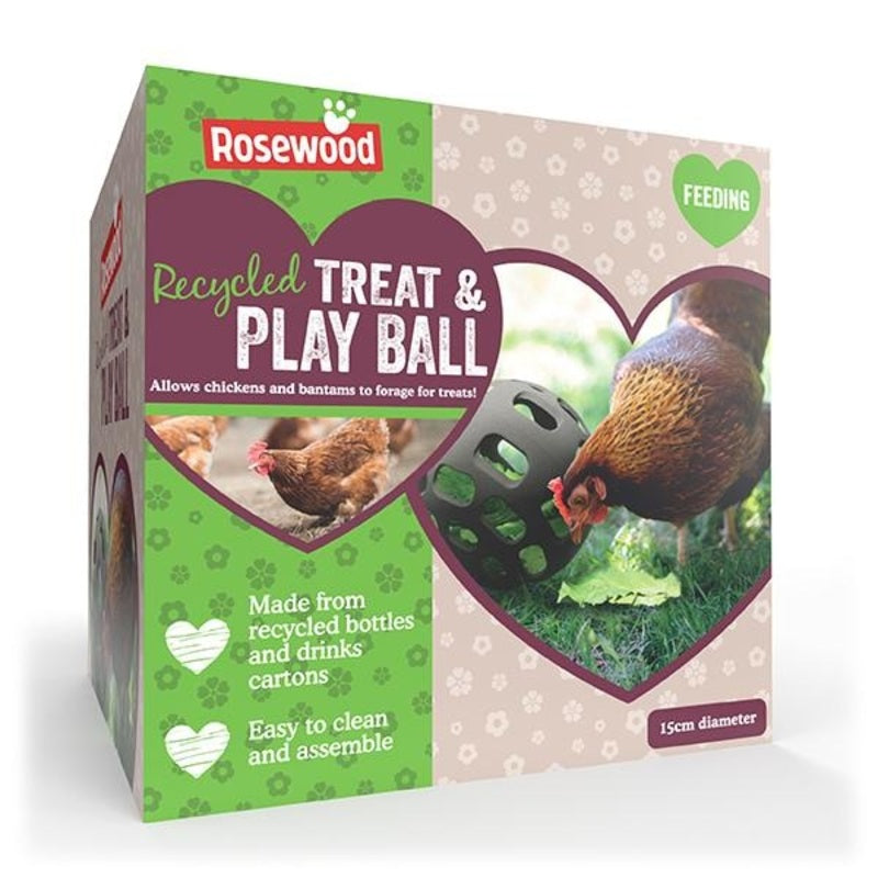 Rosewood Play-Time Recycled Treat & Play Ball