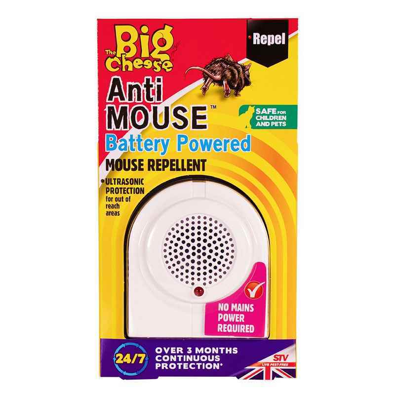 Big Cheese Anti Mouse Battery Powered Mouse Repellent