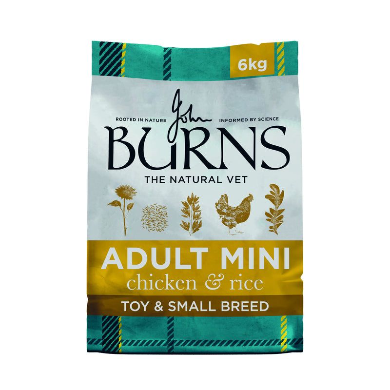 Burns Toy & Small Breed Original Chicken & Rice 6kg