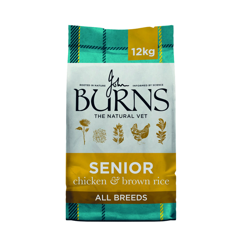 Burns Senior+ Chicken & Brown Rice