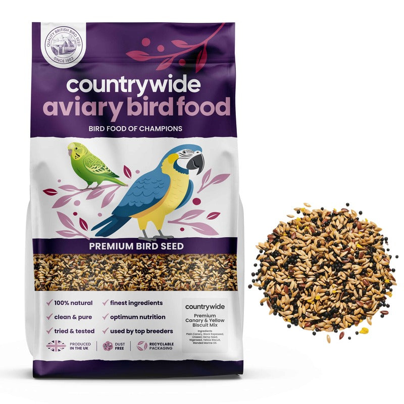 Countrywide Premium Canary & Yellow Biscuit Mix