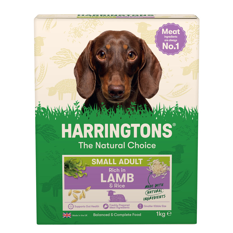 Harringtons Small Dog Adult rich in Lamb & Rice 1kg x 5