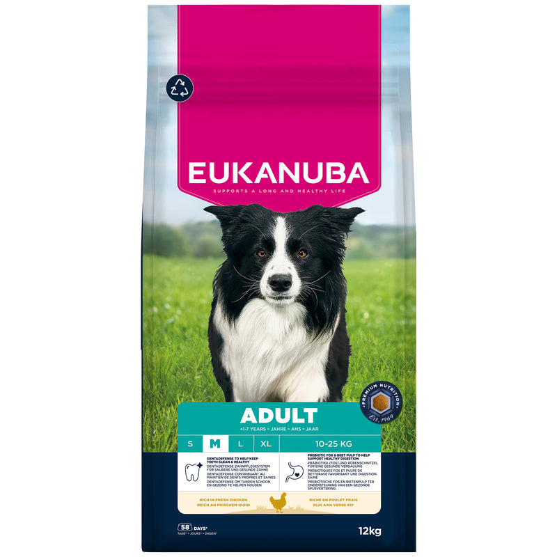 Eukanuba Adult Medium Breed Chicken 12kg