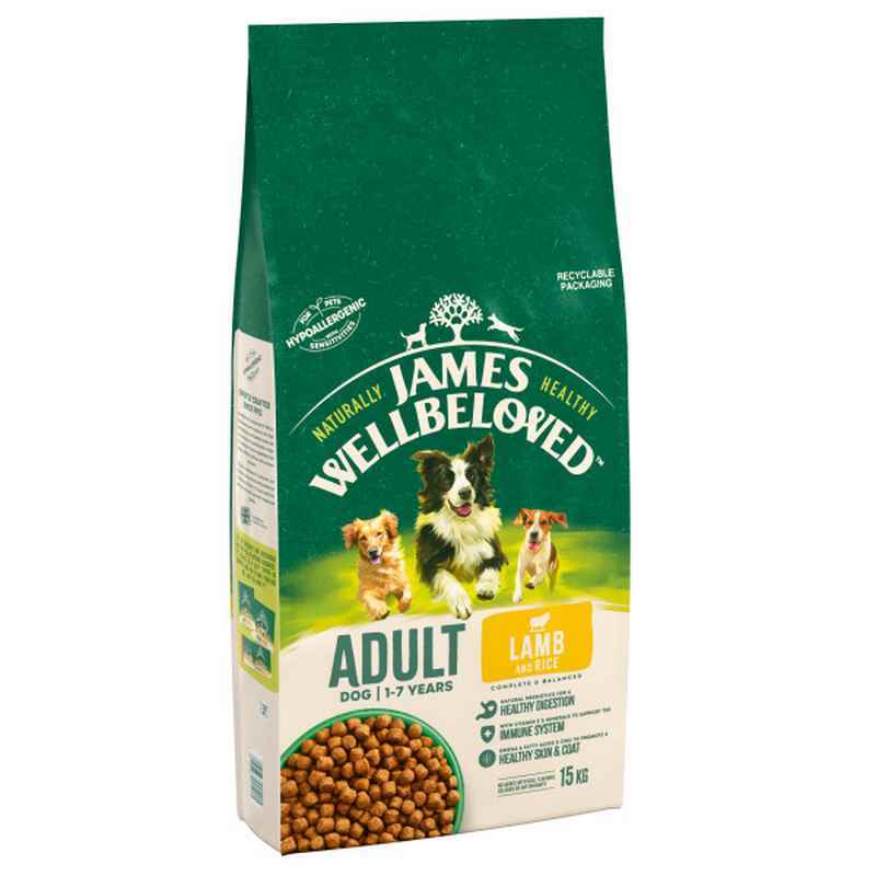 James Wellbeloved Adult Lamb & Rice