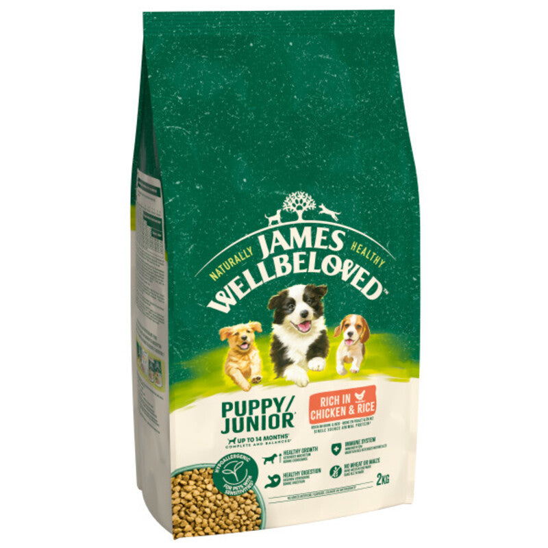 James Wellbeloved Puppy Chicken & Rice 2kg
