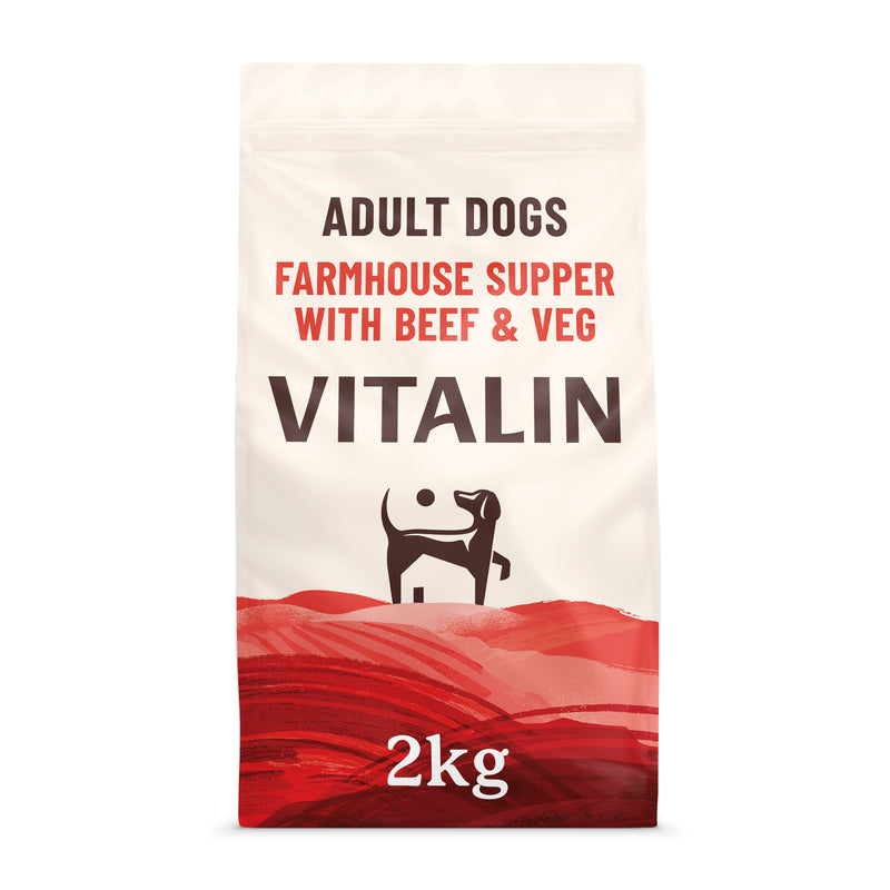 Vitalin Adult Farmhouse Supper with Beef & Veg