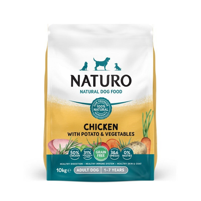 Naturo Adult Chicken with Potato & Veg 10kg