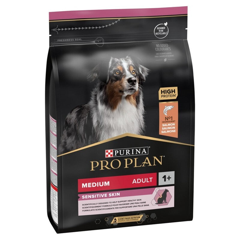 Pro Plan Adult Medium Sensitive Skin with Salmon 3kg