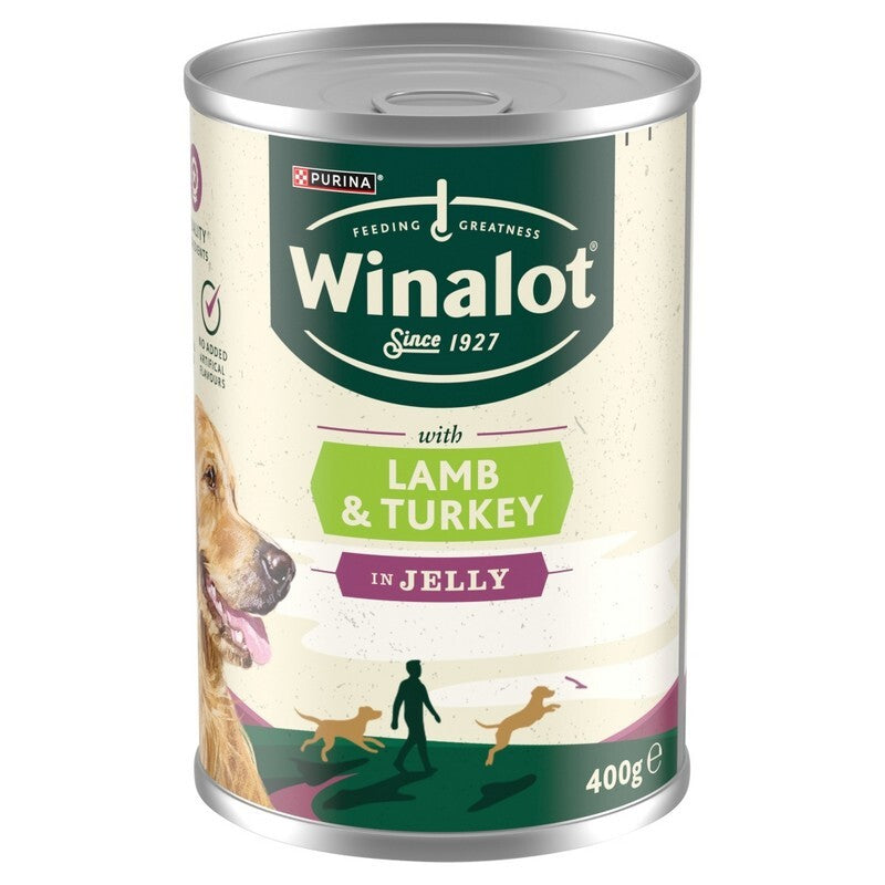 Winalot Classic with Lamb & Turkey in Jelly Tray 400g x 12