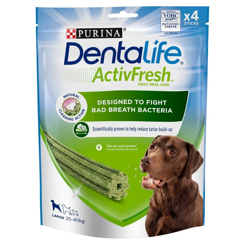 DentaLife ActivFresh Large 142g (4 Sticks) x 6