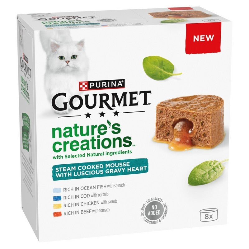 Gourmet Natures Creations Gravy Heart Mixed 85g x 8 x 6