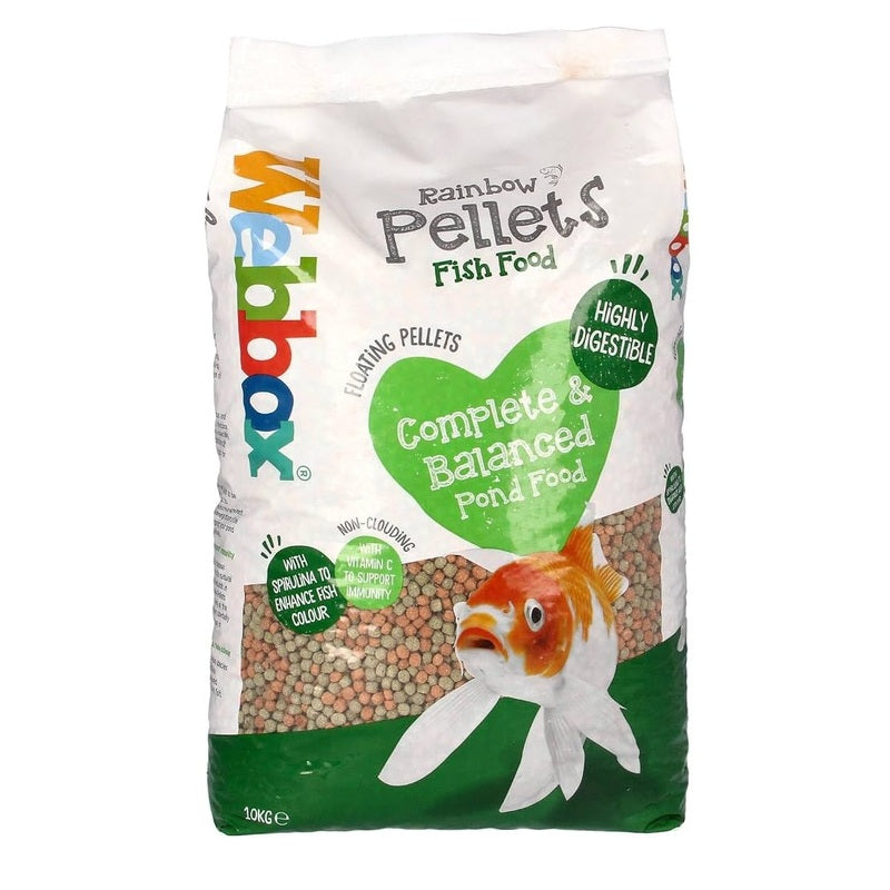 Webbox Fish Rainbow Pond Pellets 10kg