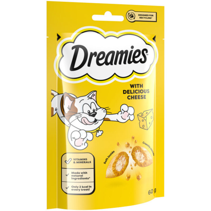Dreamies Cheese Cat Treats 60g x 8