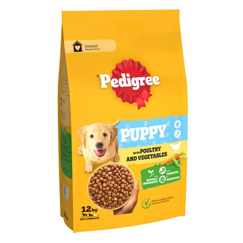 Pedigree Puppy Complete Medium with Poultry & Rice 12kg