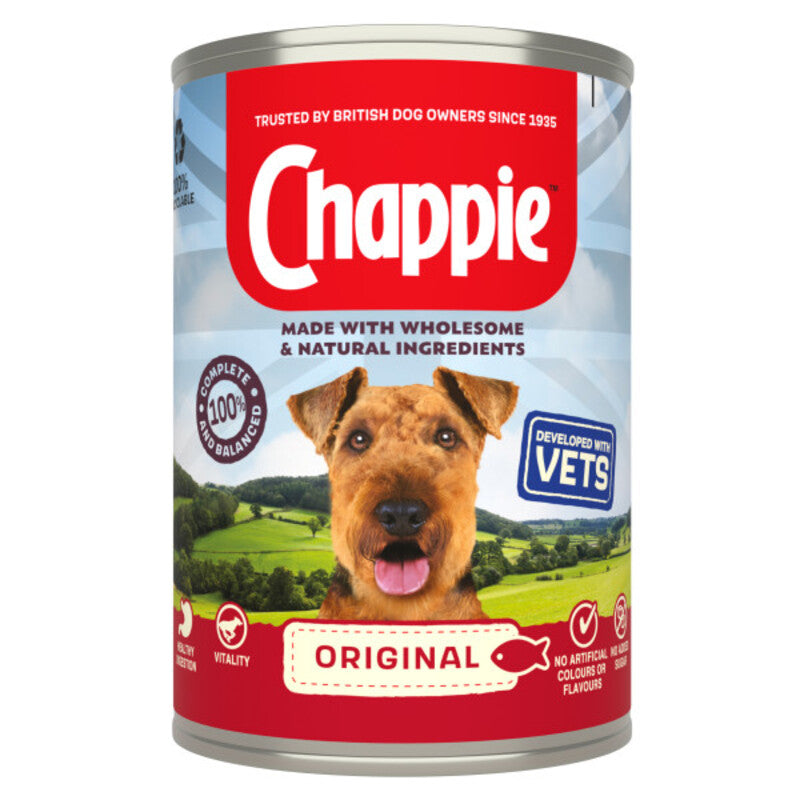 Chappie Tins Original Tray 412g x 12