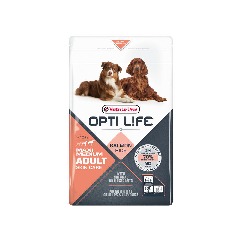Versele Laga Opti Life Adult Skin Care Medium/Large Salmon