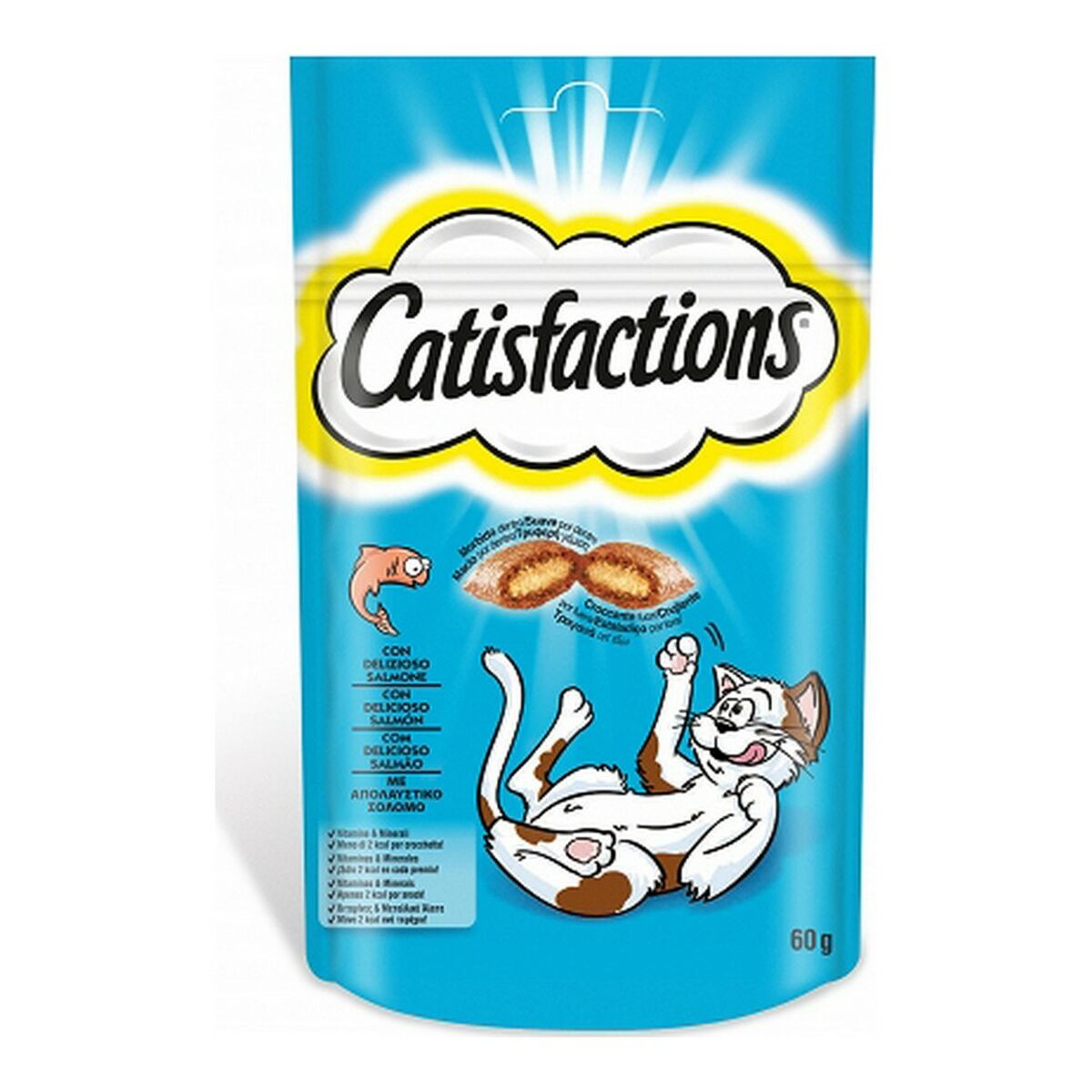 Cat food Catisfactions Snack Salmon (60 g)-0