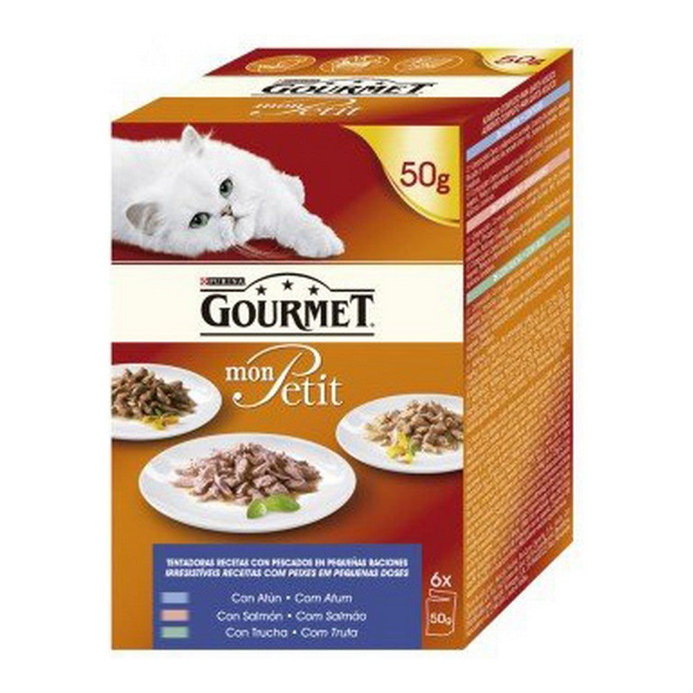Cat food Purina Monpetit (6 x 50 g)-0