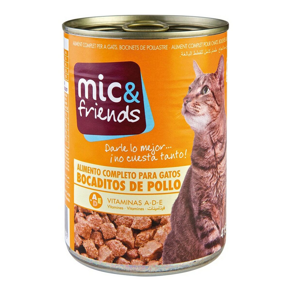 Cat food Mic&Friends Bocaditos Chicken (425 g)-0