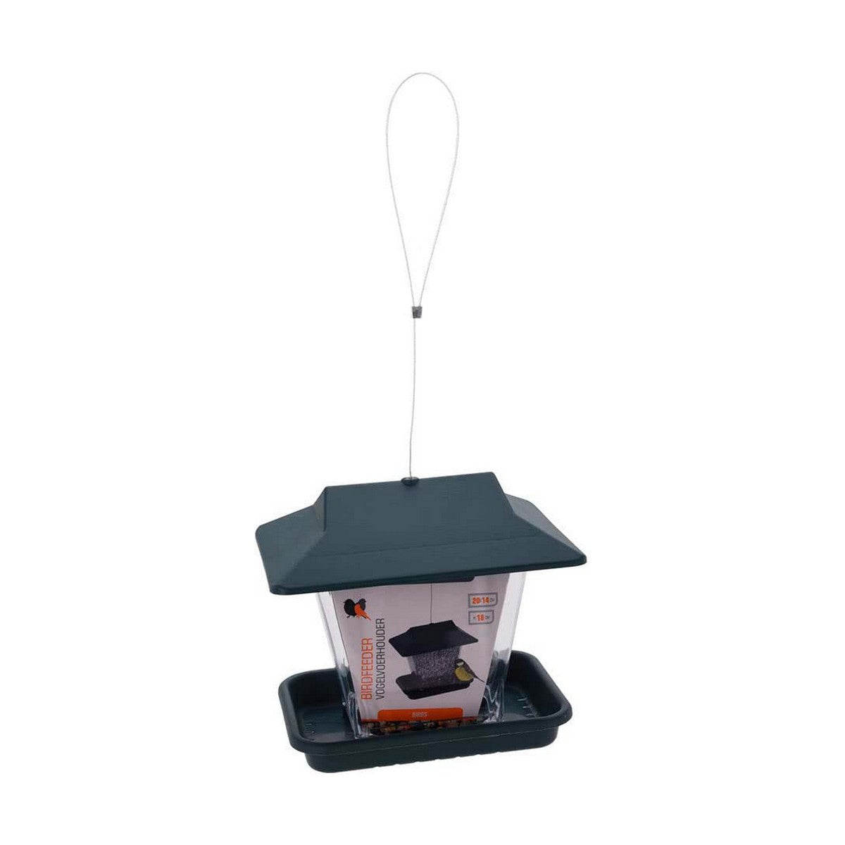 Bird House Progarden Feeder polypropylene (20 x 14 x 18 cm)-0
