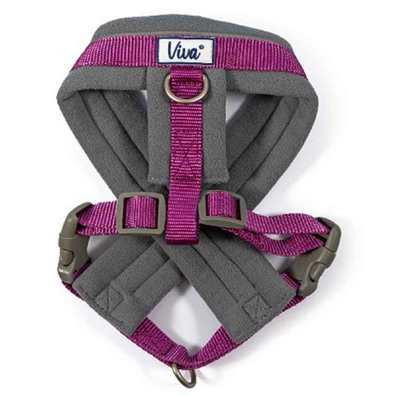Ancol Viva Padded Dog Harness Purple 36-42cm