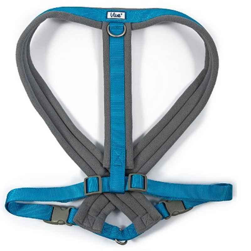 Ancol Viva Padded Dog Harness Blue 70-98cm