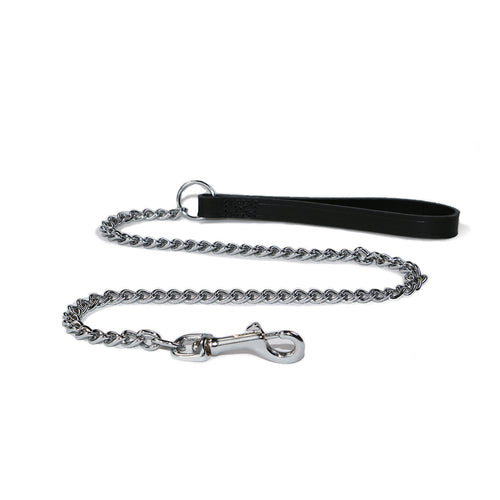 Ancol Classic Collection Leather Chain Lead