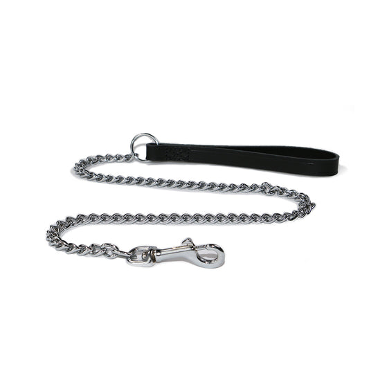 Ancol Classic Collection Leather Chain Lead