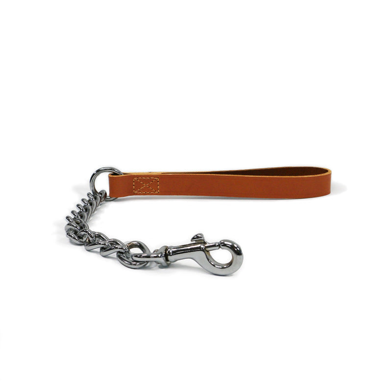 Ancol Classic Collection Leather Chain Lead