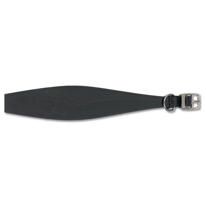 Ancol Black Leather Greyhound Collar