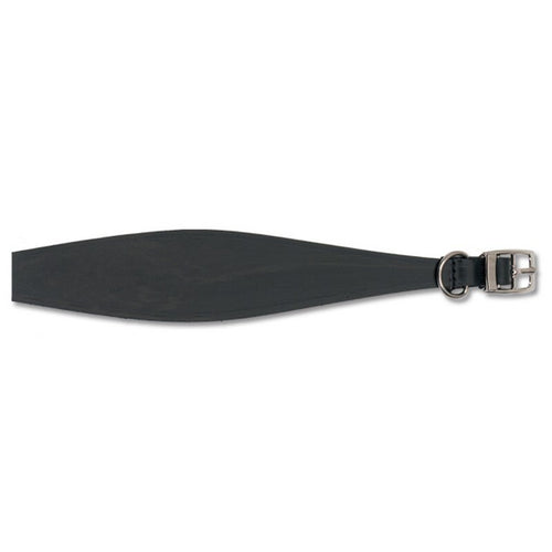 Ancol Black Leather Greyhound Collar