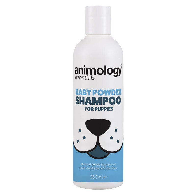 Animology Essentials Baby Powder Shampoo for Puppies 250ml x 5