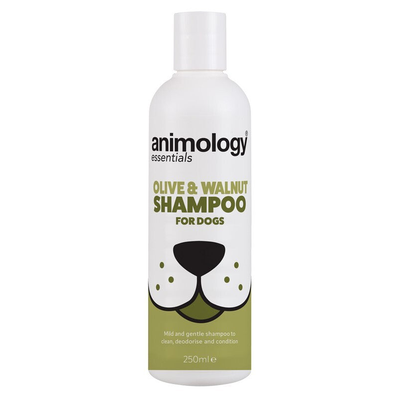 Animology Essentials Olive & Walnut Shampoo for Dogs 250ml x 5