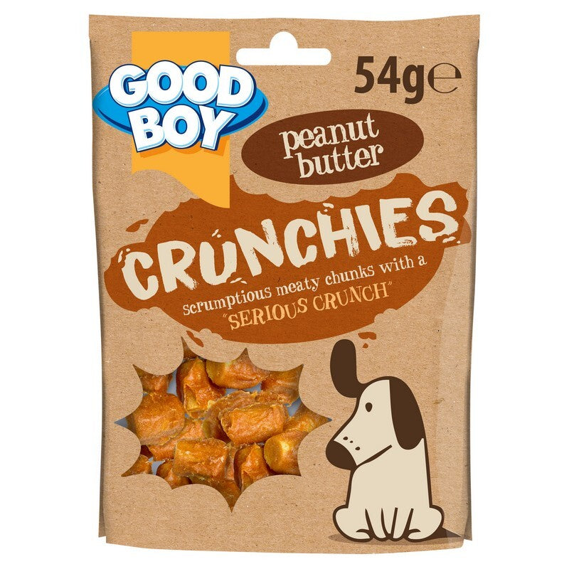 Good Boy Crunchies Peanut Butter 54g x 8