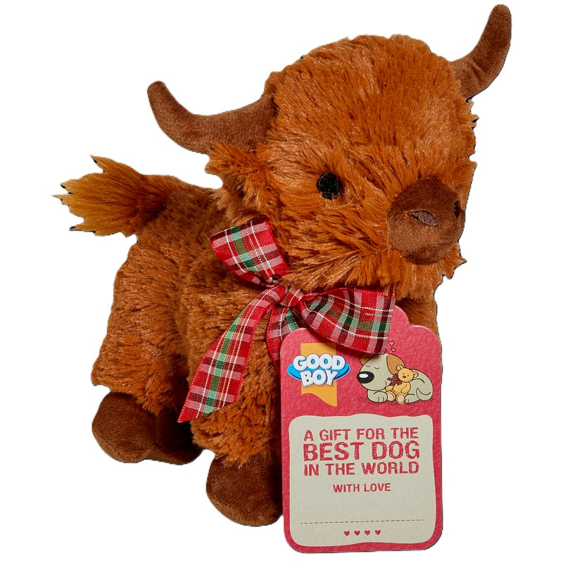 Good Boy Xmas Gift Highland Cow Small 19cm