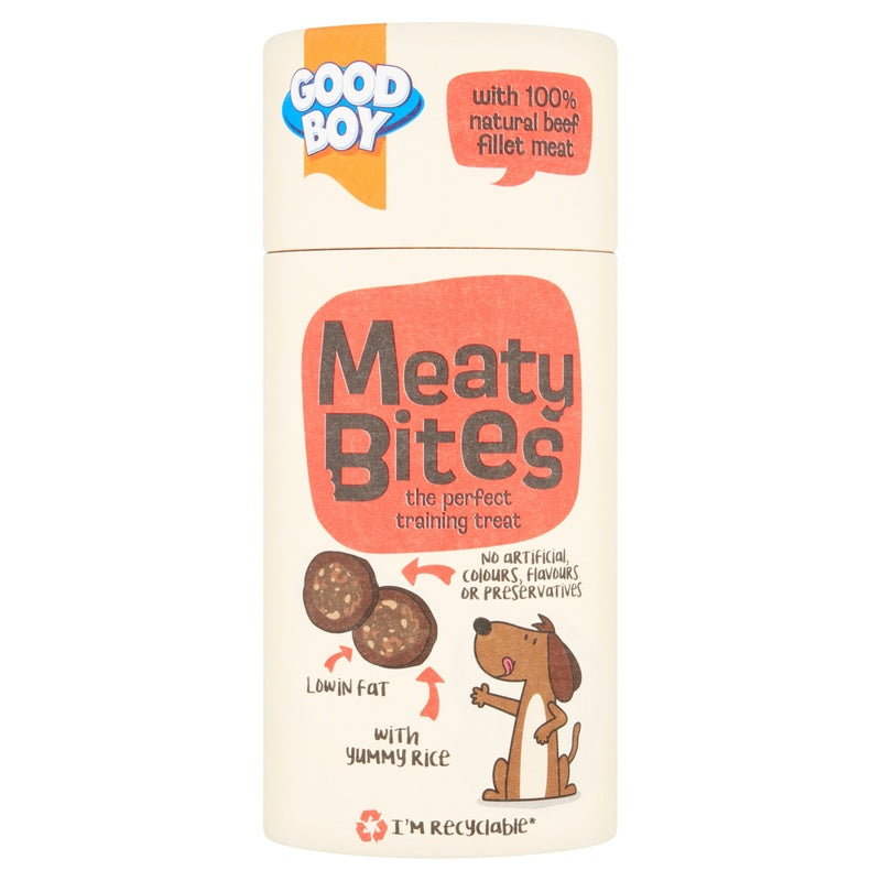 Good Boy Meaty Bites Beef & Rice 70g x 6