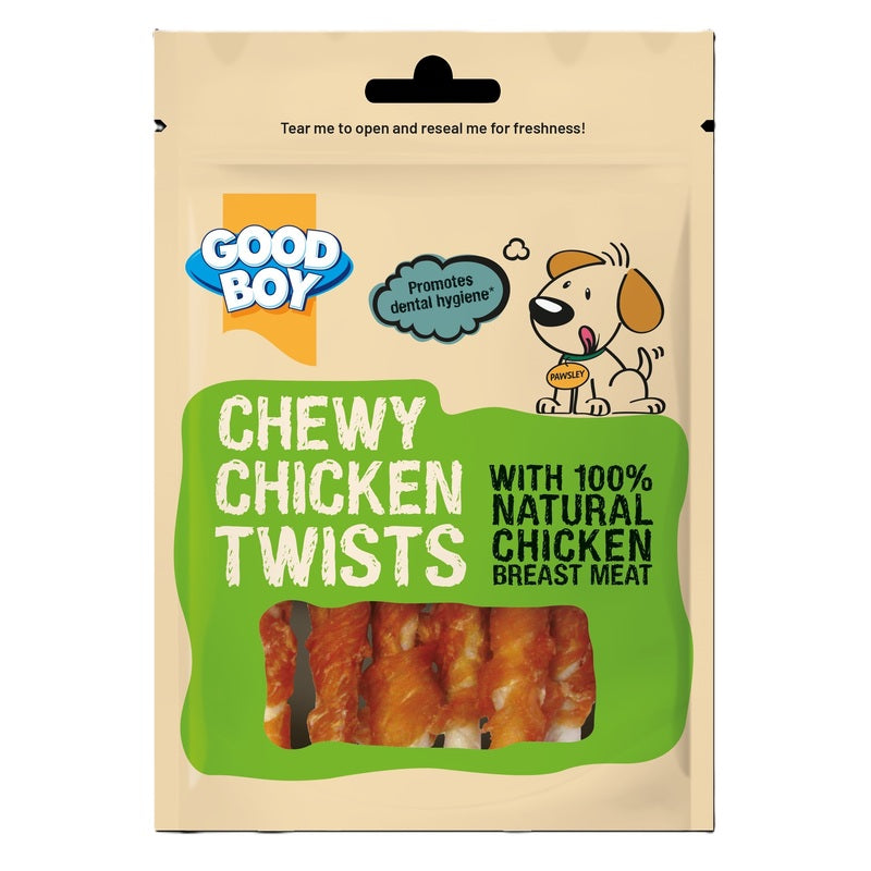 Good Boy Chewy Twists Chicken 90g x 10