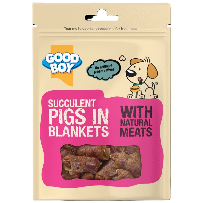 Good Boy Xmas Pigs in Blankets 320g x 6
