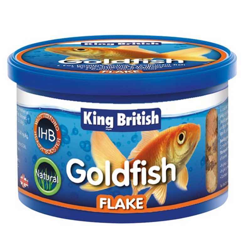 King British Goldfish Flakes
